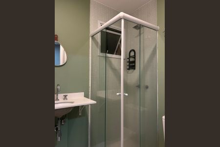 Studio para alugar com 29m², 1 quarto e 1 vaga Studio para alugar com 29m², 1 quarto e 1 vagaBanheiro