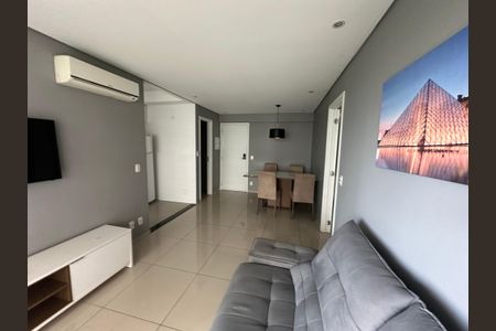 Sala de apartamento à venda com 1 quarto, 49m² em Alphaville Industrial, Barueri