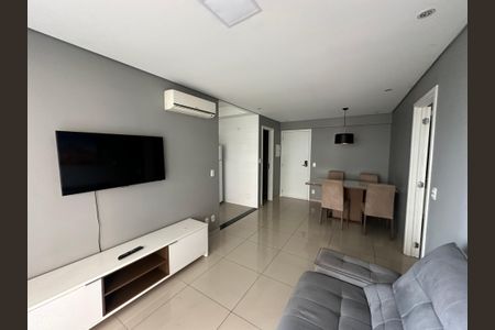 Sala de apartamento à venda com 1 quarto, 49m² em Alphaville Industrial, Barueri