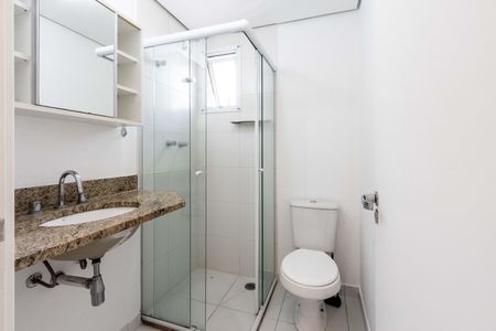 Apartamento à venda com 85m², 1 quarto e 2 vagasBanheiro da Suíte 