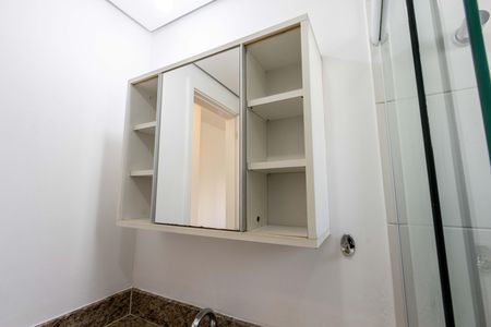 Apartamento à venda com 85m², 1 quarto e 2 vagasBanheiro da Suíte 