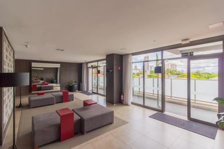 Apartamento para alugar com 33m², 1 quarto e 1 vagaÁrea comum - Hall Social