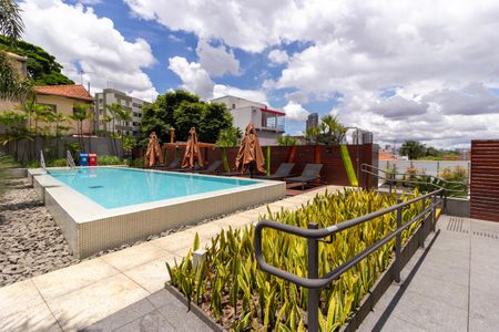 Área comum - Piscina de apartamento para alugar com 1 quarto, 33m² em Vila Madalena, São Paulo