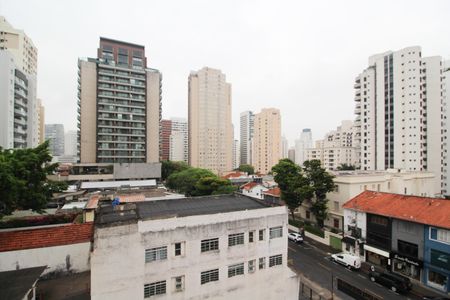 Vista da Sala de apartamento para alugar com 1 quarto, 45m² em Vila Nova Conceição, São Paulo