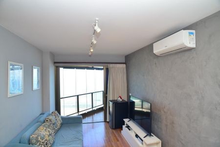 Apartamento para alugar com 71m², 1 quarto e 2 vagasSala