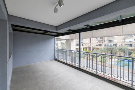 Sacada de kitnet/studio para alugar com 1 quarto, 72m² em Alphaville Conde Ii, Barueri