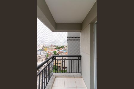 Varanda da Sala de apartamento à venda com 2 quartos, 52m² em Vila Bela, São Paulo