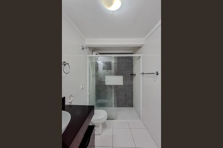 Banheiro social de apartamento para alugar com 3 quartos, 107m² em Vila Clementino, São Paulo