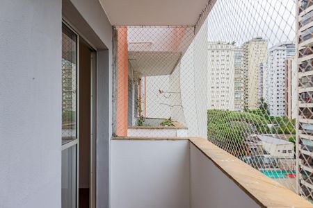 Varanda da Sala de apartamento para alugar com 3 quartos, 118m² em Perdizes, São Paulo