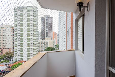 Varanda da Sala de apartamento para alugar com 3 quartos, 118m² em Perdizes, São Paulo