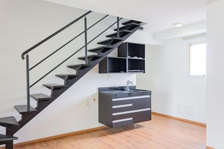 Apartamento para alugar com 83m², 1 quarto e 1 vagaSala/Cozinha