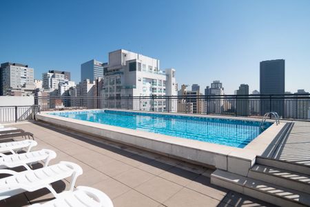 Apartamento para alugar com 37m², 1 quarto e 1 vagaÁrea comum