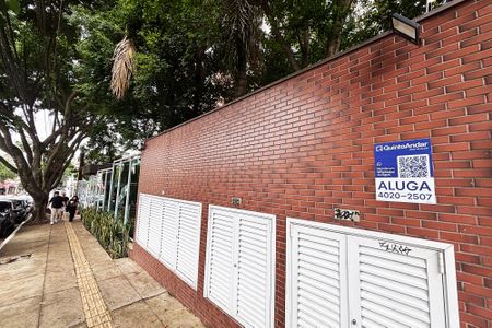 Studio para alugar com 36m², 1 quarto e 1 vagaPlaca