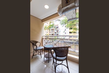 Varanda da Sala de apartamento para alugar com 1 quarto, 57m² em Jardim Ampliação, São Paulo