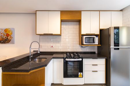 Apartamento para alugar com 57m², 1 quarto e 2 vagasCozinha