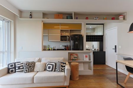 Studio à venda com 38m², 1 quarto e 1 vaga Studio à venda com 38m², 1 quarto e 1 vagaSala