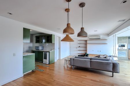 Apartamento para alugar com 108m², 2 quartos e 3 vagasSala