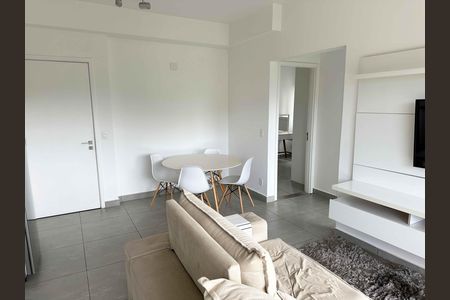 Apartamento à venda com 60m², 1 quarto e 2 vagas Apartamento à venda com 60m², 1 quarto e 2 vagasSala de estar
