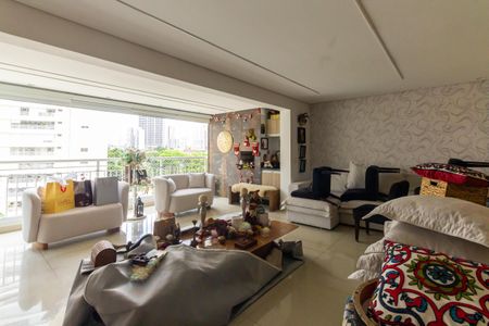 Sala de apartamento à venda com 1 quarto, 130m² em Tatuapé, São Paulo