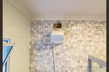 Detalhe - Banheiro de kitnet/studio para alugar com 1 quarto, 25m² em Vila Regente Feijó, São Paulo
