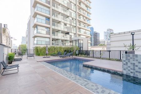 Studio para alugar com 52m², 1 quarto e 1 vagaPiscina