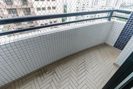 Varanda da Sala de apartamento à venda com 1 quarto, 70m² em Vila Andrade, São Paulo