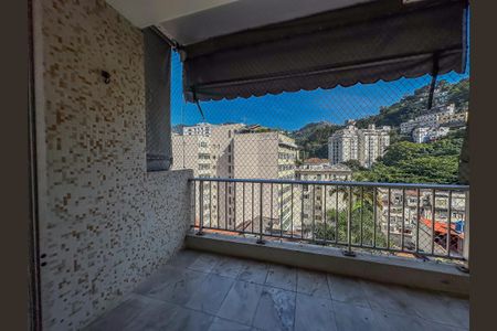 Varanda da Sala de apartamento para alugar com 2 quartos, 93m² em Laranjeiras, Rio de Janeiro