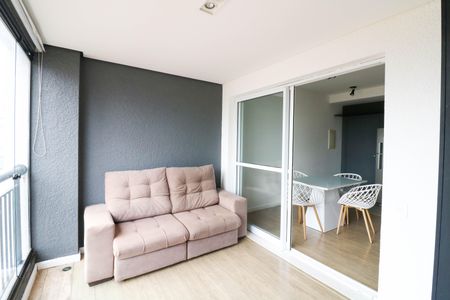 Varanda de apartamento à venda com 1 quarto, 35m² em Vila Cordeiro, São Paulo