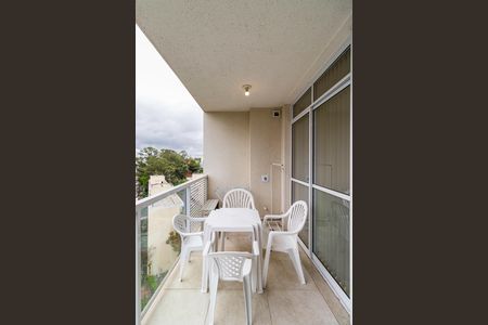 Studio à venda com 35m², 1 quarto e 1 vagaVaranda