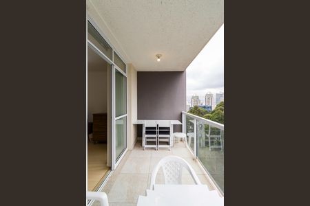 Studio à venda com 35m², 1 quarto e 1 vagaVaranda