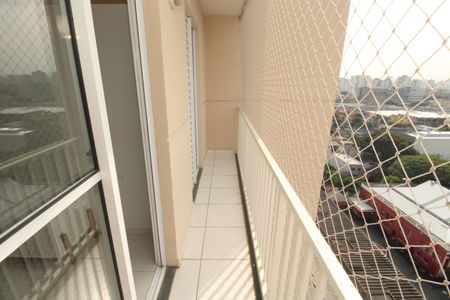 Varanda da Sala de apartamento para alugar com 1 quarto, 38m² em Cambuci, São Paulo