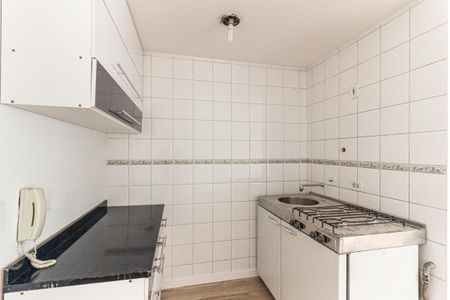 Cozinha de kitnet/studio para alugar com 1 quarto, 35m² em Santa Cecília, São Paulo