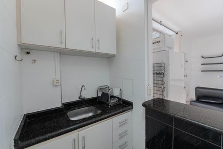 Studio à venda com 42m², 1 quarto e sem vagaCozinha
