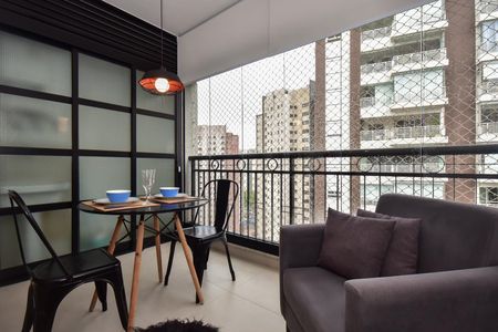 Apartamento para alugar com 38m², 1 quarto e 1 vagaVaranda