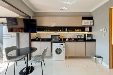 Studio à venda com 33m², 1 quarto e 1 vagaCozinha