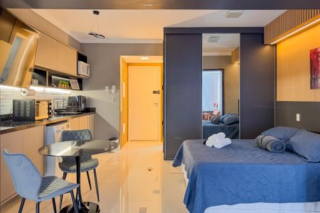 Studio à venda com 33m², 1 quarto e 1 vagaStudio