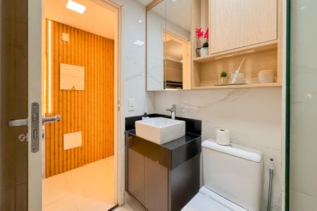 Studio à venda com 33m², 1 quarto e 1 vagaBanheiro