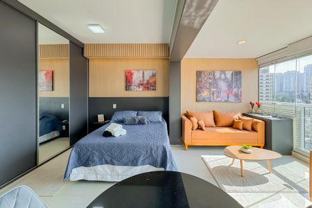 Studio à venda com 33m², 1 quarto e 1 vagaStudio