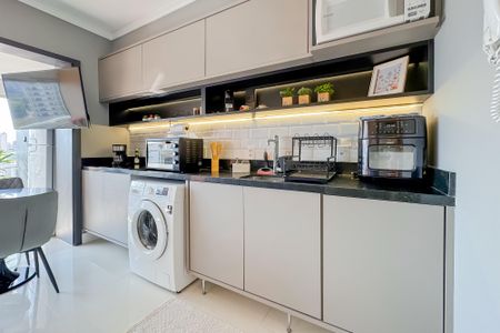 Studio à venda com 33m², 1 quarto e 1 vagaCozinha