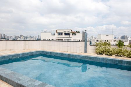 Apartamento para alugar com 35m², 1 quarto e 1 vaga Apartamento para alugar com 35m², 1 quarto e 1 vagaÁrea comum - Piscina