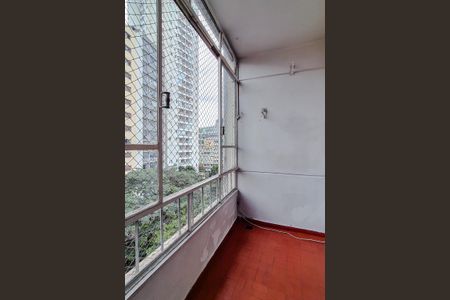 Varanda da Sala de apartamento à venda com 2 quartos, 81m² em Barra Funda, São Paulo