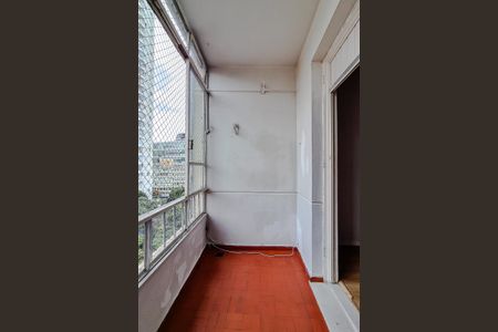 Varanda da Sala de apartamento à venda com 2 quartos, 81m² em Barra Funda, São Paulo