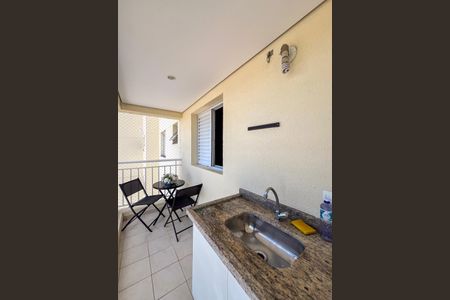 Varanda da Sala de apartamento para alugar com 2 quartos, 62m² em Vila das Mercês, São Paulo
