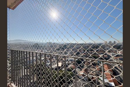 Varanda da Sala de apartamento para alugar com 2 quartos, 58m² em Vila Amélia, São Paulo