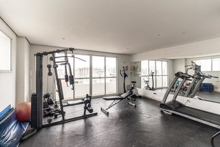 Apartamento para alugar com 30m², 1 quarto e 1 vaga Apartamento para alugar com 30m², 1 quarto e 1 vagaAcademia