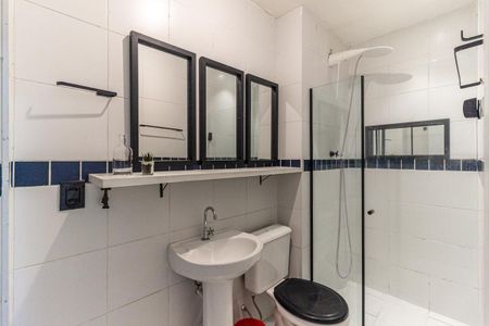 Studio à venda com 32m², 1 quarto e sem vaga Studio à venda com 32m², 1 quarto e sem vagaBanheiro