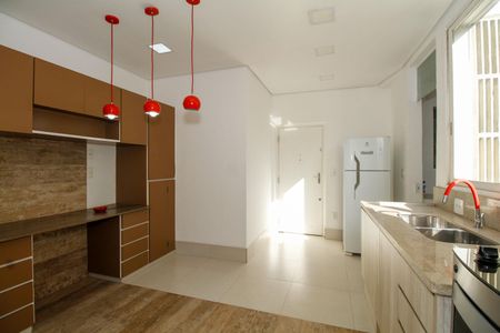 Cozinha de apartamento para alugar com 2 quartos, 170m² em Jardim Paulista, São Paulo