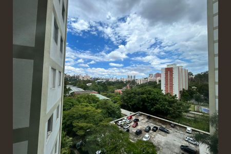 Sala vista de apartamento à venda com 2 quartos, 58m² em Jardim Taquaral, São Paulo