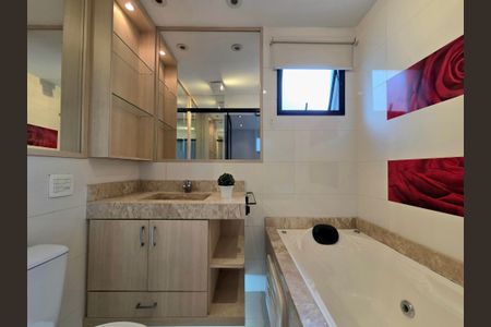 Apartamento à venda com 97m², 1 quarto e 2 vagasBanheiro da Suíte