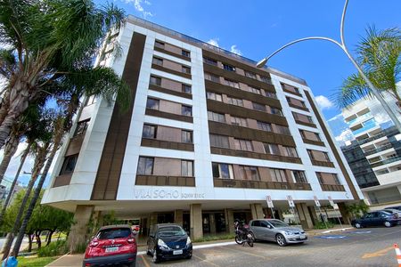 Apartamento para alugar com 35m², 1 quarto e 1 vagaFachada